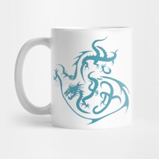 blue dragon Mug